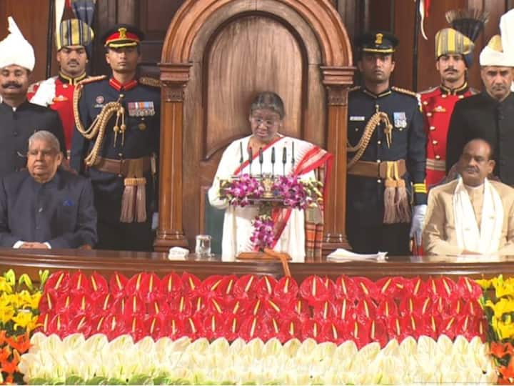 Parliament Budget Session 2023 President Droupadi Murmu Speech Highlights in Joint House Economic Survey 'Fearless And Decisive': President Murmu Hails Modi Govt In First Address To Parliament. Top Quotes