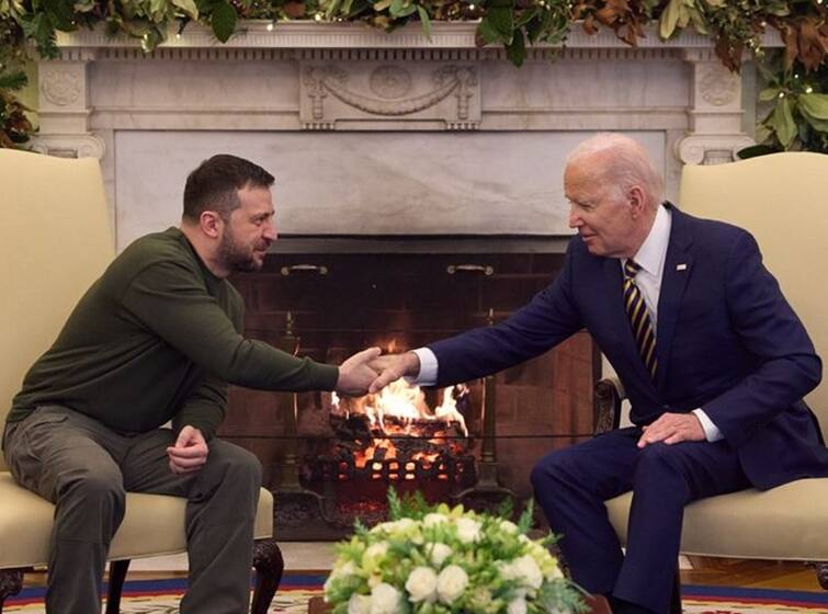 Russia Ukraine War:  Biden Says US Won't Send F-16 Fighter Jets To Ukraine Amid War Russia Ukraine War: ઝેલેન્સ્કીને અમેરિકાએ આપ્યો ઝટકો, બાઇડને યુક્રેનને F-16 ફાઇટર જેટ આપવાનો કર્યો ઇનકાર