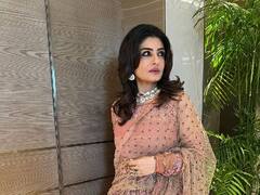 Raveena Tandon : रवीनाचा टंडनचा ग्लॅमरस अंदाज; ट्रॅडिशनल लूकमध्ये दिसतेय खास!