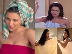 इन एक्ट्रेसेस ने कैमरे के सामने ही तौलिया लपेटे हुए किया ऐसा डांस, नहीं की किसी की शर्म