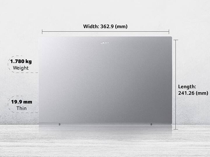 याचे वजन फक्त 1.6 किलो इतके आहे. हा 18.9 मिमी जाड आहे आणि लॅपटॉपमध्ये 15.6-इंचाचा FHD डिस्प्ले देण्यात आला आहे.