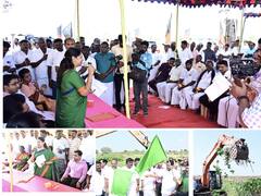 கடம்பாகுளம் உபரிநீர் கால்வாய் தூர்வாறும் பணிகள் செப்டம்பருக்குள் முடிக்கப்படும் - கனிமொழி