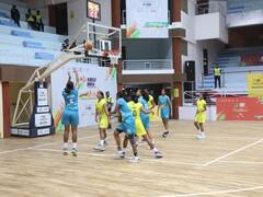 बास्केटबॉल का रोमांचक आगाज, पुरुष-महिला वर्ग के खेले गए 8 मैच, 4 फरवरी को होगा फाइनल मुकाबला