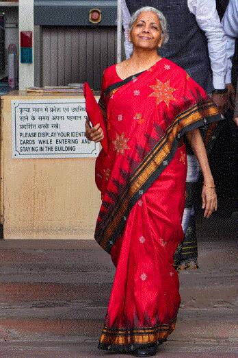 ਵਿੱਤ ਮੰਤਰੀ ਨਿਰਮਲਾ ਸੀਤਾਰਮਨ ਨੇ ਪੇਸ਼ ਕੀਤਾ ਬਜਟ ਦਾ ਬਹੀ ਖਾਤਾ