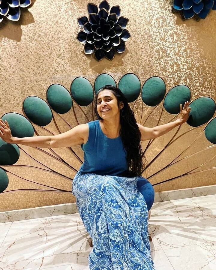 'గృహలక్ష్మి' సీరియల్ తులసి(కస్తూరి) (Image Credit: Kasthuri/Instagram)