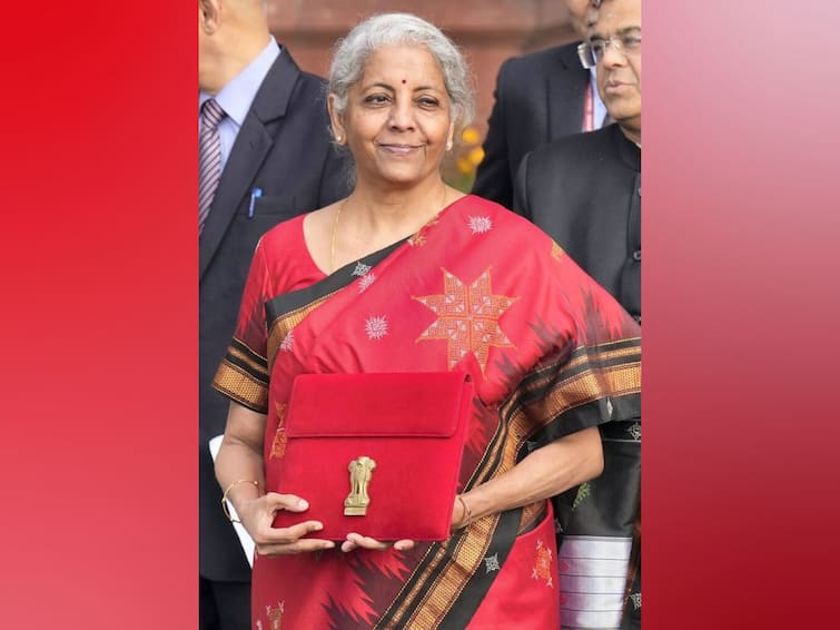 FM Nirmala Sitharaman Is Back With Her Bahi-Khata Tablet   FM Nirmala Sitharaman Is Back With Her Bahi-Khata Tablet  