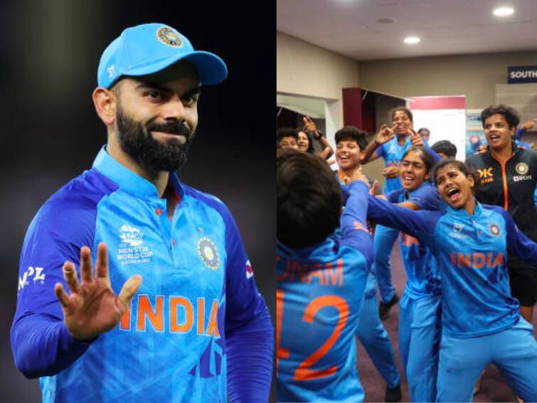 India U19 T20 WC: Soumya Tiwari’s Heartwarming Reply To Virat Kohli's Tweet, Says 'Is this real?' India U19 T20 WC: Soumya Tiwari’s Heartwarming Reply To Virat Kohli's Tweet, Says 'Is this real?'