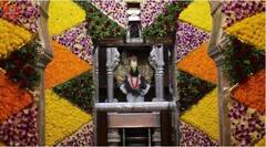 PHOTO : माघी एकादशीनिमित्त विठ्ठल मंदिरात मनमोहक सजावट, पाहा विठुरायाचं लोभसवाणं रुप