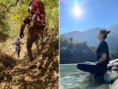 Anushka-Virat Pics: उत्तराखंड की वादियों में अनुष्का शर्मा ने की ट्रैकिंग, पति विराट कोहली और बेटी वामिका की भी दिखाई झलक