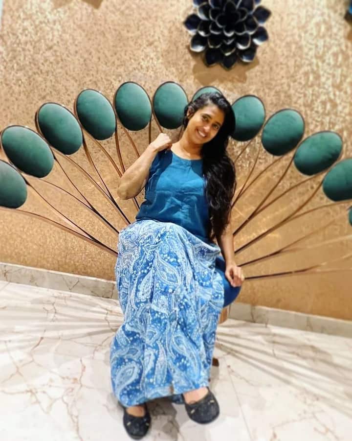 'గృహలక్ష్మి' సీరియల్ తులసి(కస్తూరి) (Image Credit: Kasthuri/Instagram)