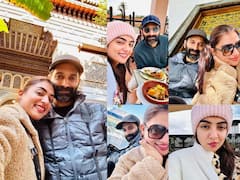 Nazriya-Fahadh : 'காதல் என்னுள்ளே வந்த நேரம் அறியாமல்..' நஸ்ரியா-ஃபகத்தின் க்யூட் போட்டோஸ்!