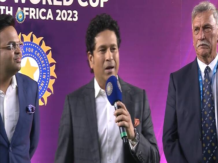 You Have Given A Dream To Young Girls: Sachin Tendulkar At BCCI's Felicitation Of Women's U19 T20 World Cup-Winning Team You Have Given A Dream To Young Girls: Sachin Tendulkar At BCCI's Felicitation Of Women's U19 T20 World Cup-Winning Team