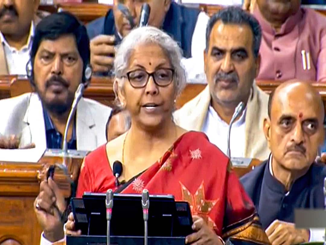 'Replacing Old Political...': N Sitharaman's Slip Of Tongue Prompts Laughter Amid Budget Presentation — WATCH 'Replacing Old Political...': N Sitharaman's Slip Of Tongue Prompts Laughter Amid Budget Presentation — WATCH