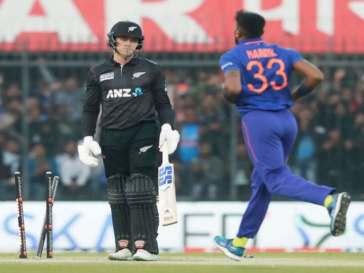 ind vs nz 3rd t20 new Zealand lowest score by any team against india in t20 cricket IND vs NZ: अहमदाबाद में हार के बाद न्यूजीलैंड के नाम दर्ज हुआ शर्मनाक रिकॉर्ड, भारत के खिलाफ बनाया सबसे कम स्कोर