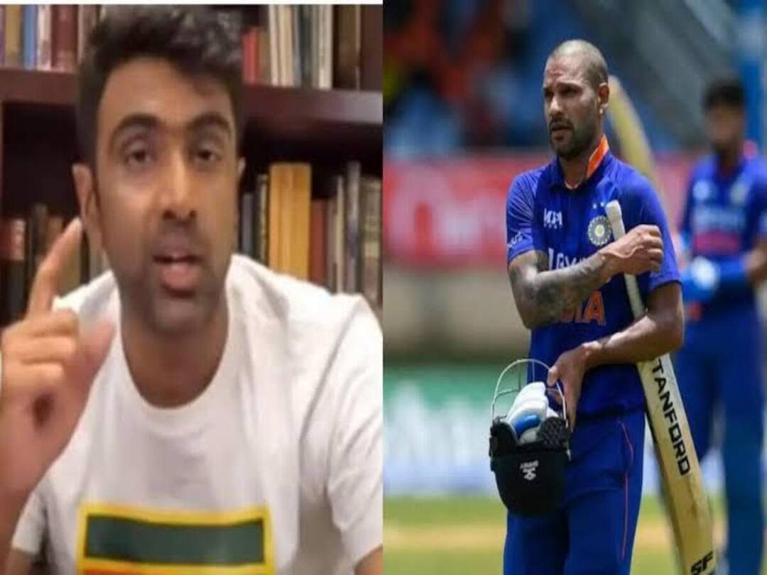 We talk about Virat Kohli Rohit Sharma but he silently did his job Ashwin heaps praise on stalwart Shikhar Dhawan ரோஹித், கோலி பற்றி பேசுறோம்.. இவரை மறந்துட்டோமே... யூடியூப் சானலில் ஃபீல் செய்த அஷ்வின்..