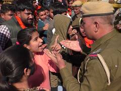 छात्रसंघ कार्यालय के लिए स्थानीय विधायक की सहमति जरूरी क्यों? ABVP कार्यकर्ताओं और पुलिस के बीच झड़प