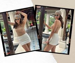 Aamna Sharif Photos : छोट्या पडद्यावरील 'कशिश'चा हॉलिडे लूक, बालीमध्ये घेतेय सुट्ट्यांचा आनंद