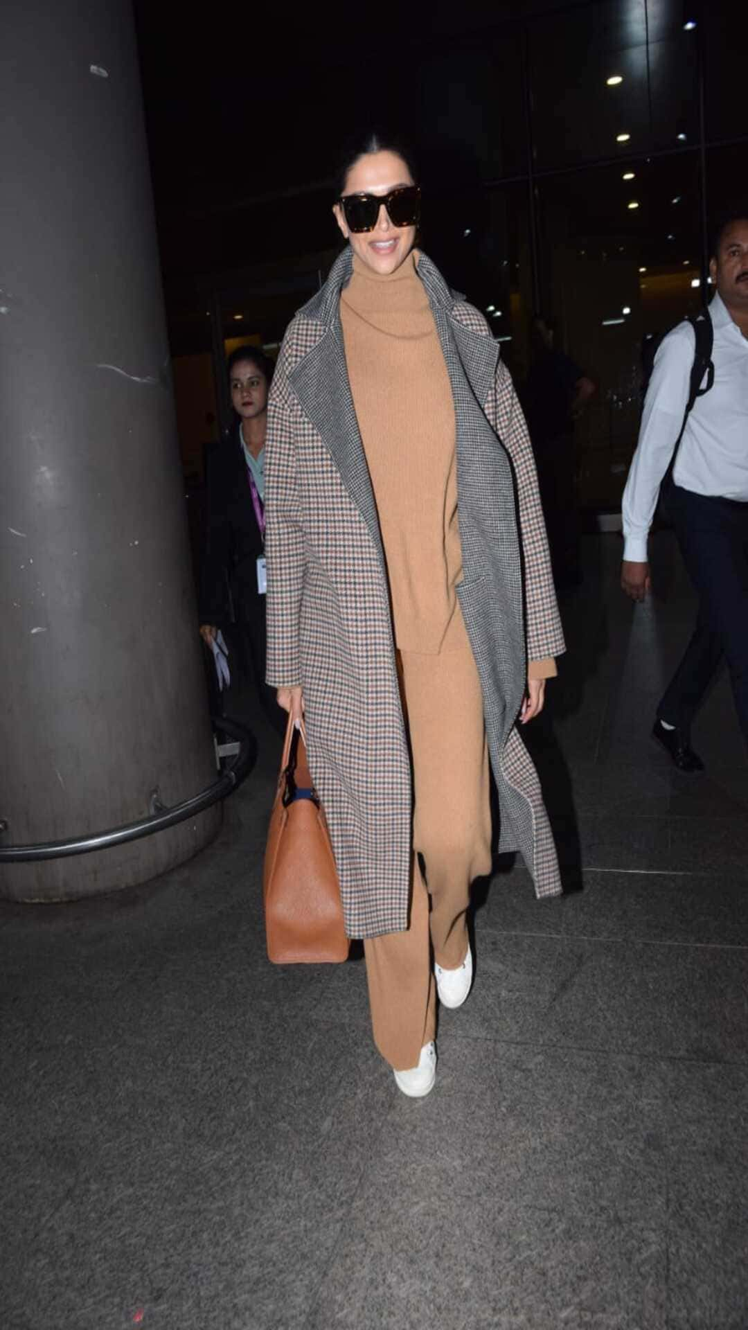 Deepika Padukone Gives Style Goals With Latest Airport Look