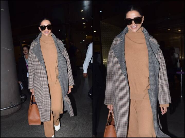 Deepika Padukone Airport Look: दीपिका पादुकोण इन दिनों अपनी हालिया रिलीज 'पठान' की सक्सेस का मजा ले रही हैं. इसी बीच उन्हें शुक्रवार को एयरपोर्ट पर स्पॉट किया गया.