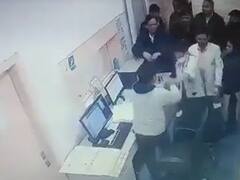 अस्पताल में महिला डॉक्टर ने टेक्नीशियन को जड़े थप्पड़, Video वायरल; पुलिस कर रही मामले की जांच