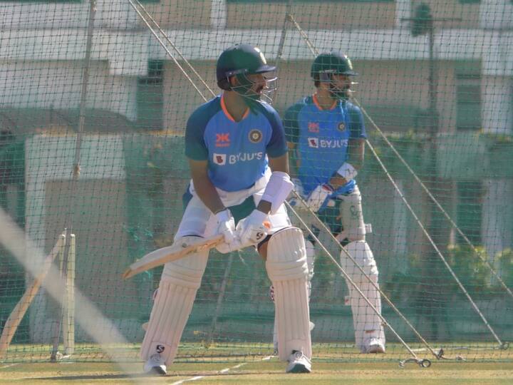 Prior to the Border-Gavaskar Trophy 2023, members of the Indian cricket team are sweating it out at the nets in Nagpur.