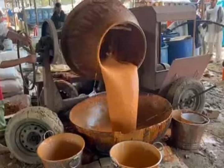 આટલું જ નહીં, અહીં માલપુઆના બેટર બનાવવા માટે મિક્સર મશીનનો ઉપયોગ કરવામાં આવી રહ્યો છે, તેનો ઉપયોગ સામાન્ય રીતે કોઈપણ બાંધકામમાં થાય છે.