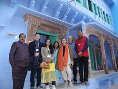 In Pics: G-20 समिट के लिए आए विदेशी मेहमानों को खूब भा रही मारवाड़ की संस्कृति और खाने का जायका, देखिए तस्वीरें