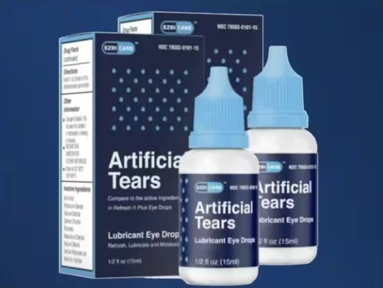 us warned consumers not to purchase or use ezricare artificial tears eye drops that is manufactured by global pharma healthcare  EzriCare Eye Drops: અમેરિકાએ ભારતમાં બની અજરીકેયર આઈ ડ્રોપને લઈ ચેતવણી જાહેર કરી, કંપનીએ દવા પરત મંગાવી