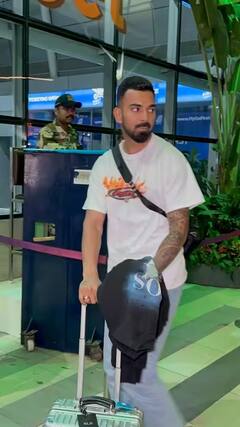 KL Rahul: લગ્નના 11 દિવસ બાદ એરપોર્ટ પર સ્પૉટ થયો KL Rahul, સાથે ના દેખાઇ પત્ની આથિયા શેટ્ટી