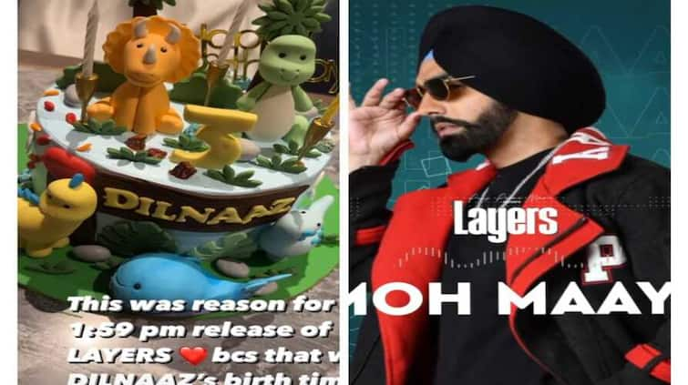 punjabi singer ammy virk releases his full album layers on his daughter dilnaaz birthday see pics Ammy Virk: ਐਮੀ ਵਿਰਕ ਨੇ ਆਪਣੀ ਧੀ ਦਿਲਨਾਜ਼ ਦੇ ਤੀਜੇ ਜਨਮਦਿਨ ਮੌਕੇ ਰਿਲੀਜ਼ ਕੀਤੀ ਐਲਬਮ 'ਲੇਅਰਜ਼', ਮਨਾਇਆ ਧੀ ਦਾ ਜਨਮਦਿਨ