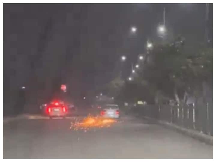 Kanjhawala like incident in Haryana Gurugram Car Driver bike dragged four kilometers horrifying video Gurugram Car Video: गुरुग्राम में दिल्ली के कंझावला जैसा कांड, चार किलोमीटर तक घसीटी बाइक- खौफनाक वीडियो आया सामने
