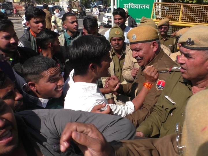 Bharatpur: छात्रसंघ कार्यालय के लिए स्थानीय विधायक की सहमति जरूरी क्यों? ABVP कार्यकर्ताओं और पुलिस के बीच झड़प