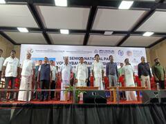 தஞ்சை அருகே வல்லத்தில் அகில இந்திய பாரா வாலிபால் போட்டி - அமைச்சர் அன்பில் மகேஷ் தொடங்கி வைப்பு