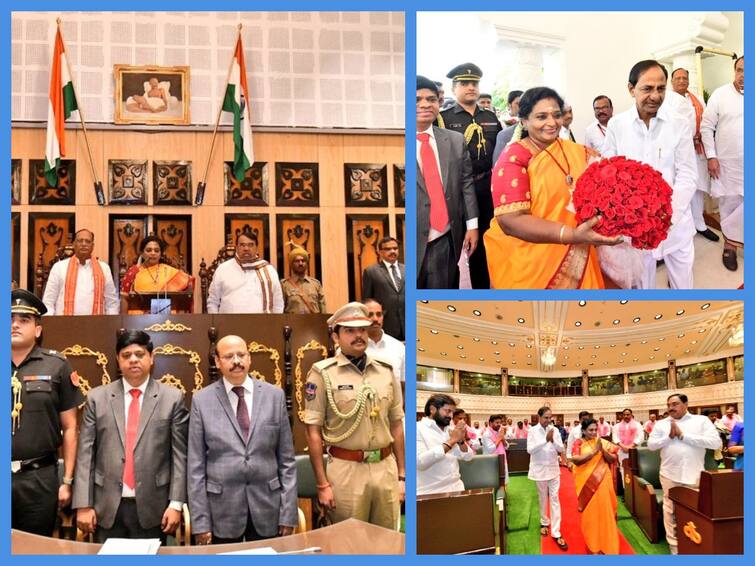 Telangana Budget Session Government heaves sigh of relief as Governor tamilisai Soundararajan sticks to prepared speech Telangana Budget: மோதலுக்கு முற்றுப்புள்ளி வைத்த ஆளுநர் தமிழிசை.. பட்ஜெட் தொடரில் உரையாற்றியதால் ஆளுங்கட்சி நிம்மதி..!