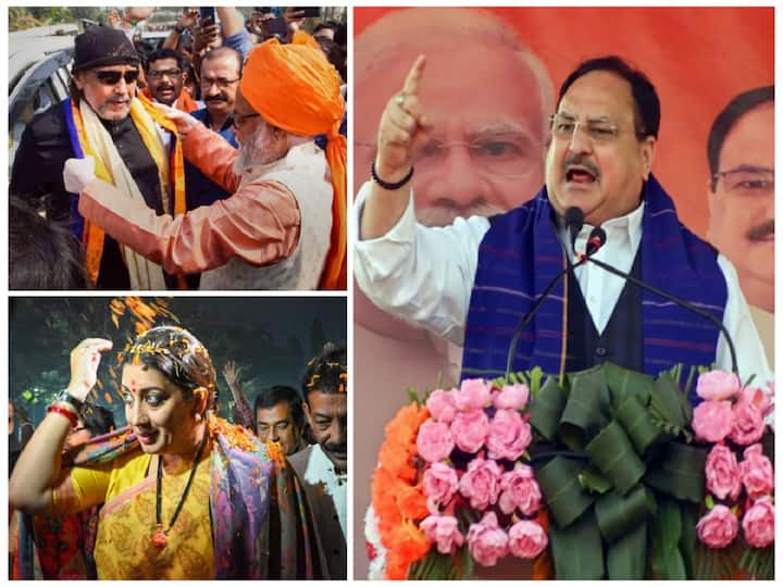 The BJP launched a star-studded campaign in Tripura's Assembly election. J P Nadda and other leaders campaigned, including Assam Chief Minister Himanta Biswa Sarma and Union Minister Smriti Irani.