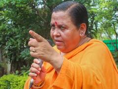 उमा भारती के तीखे तेवरों का असर, शराब दुकान के सामने लगा दूध का स्टॉल