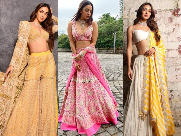 Kiara Advani Photos: एक्ट्रेस कियारा आडवाणी की शादी की खबरें इन दिनों जोर-शोर से चल रही है. अभिनेत्री एथनिक लुक्स में काफी गॉर्जियस दिखती हैं. आप एक्ट्रेस के इन लुक्स से इंस्पिरेशन ले सकती हैं.