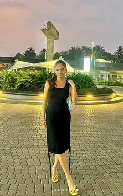 Anushka Sen: ਅਨੁਸ਼ਕਾ ਸੇਨ ਨੇ ਬਲੈਕ ਬਾਡੀਕੋਨ ਡਰੈੱਸ 'ਚ ਦਿੱਤੇ ਖੂਬਸੂਰਤ ਪੋਜ਼, ਦਿਖਾ ਗਲੈਮਰਸ ਅੰਦਾਜ