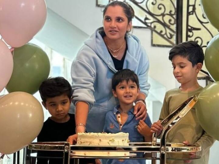 Shoaib Malik hugs Sania Mirza after reached home Dubai after retirement see video Sania Mirza रिटायरमेंट के बाद घर पहुंची तो शोएब ने लगा लिया गले, तलाक की खबरों के बीच शेयर की वीडियो