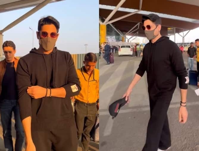 Sidharth Kiara Wedding Live: Pre-Wedding Functions on Feb 5 Sidharth Kiara Wedding Live: પરિવાર સાથે દિલ્હી એરપોર્ટ પર ક્લિક થયો સિદ્ધાર્થ મલ્હોત્રા, કાલે કિયારા સાથે થશે લગ્ન