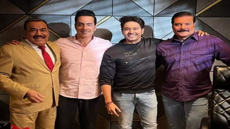 anupama-actors-gaurav-khanna-and-sudhanshu-pandey-reunite-with-cid-team Gaurav Khanna: ਸੀਆਈਡੀ ਦੇ ਦਯਾ ਤੇ ਏਸੀਪੀ ਪ੍ਰਦੂਮਨ ਨਾਲ ਅਨੁਪਮਾ ਦੇ ਅਨੁਜ ਦਾ ਕੀ ਹੈ ਕਨੈਕਸ਼ਨ, ਤਸਵੀਰ ਹੋ ਰਹੀ ਵਾਇਰਲ