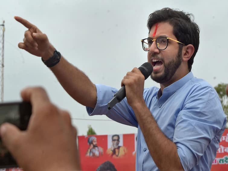I Have Challenged Maharashtra Chief Minister Eknath Shinde To Contest Polls Against Me Aaditya Thackeray I've Challenged 'Unconstitutional' CM Shinde To Contest Elections Against Me: Aaditya Thackeray