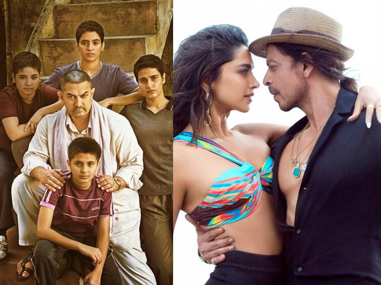 Shah rukh khans Pathaan overtakes Dangal On track to beat KGF 2 Baahubali 2 Amir Khan : அமீர்கானின் டங்கல் பட சாதனையை அசால்ட்டாக முறியடித்த பதான்!