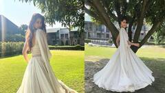 Disha Patani: ਦਿਸ਼ਾ ਪਟਨੀ ਵ੍ਹਾਈਟ ਲਹਿੰਗਾ ਵਿੱਚ ਚੁਰਾਈ ਸਾਰੀ ਲਾਈਮਲਾਈਟ, ਦਿੱਤੇ ਕਿਲਰ ਪੋਜ਼