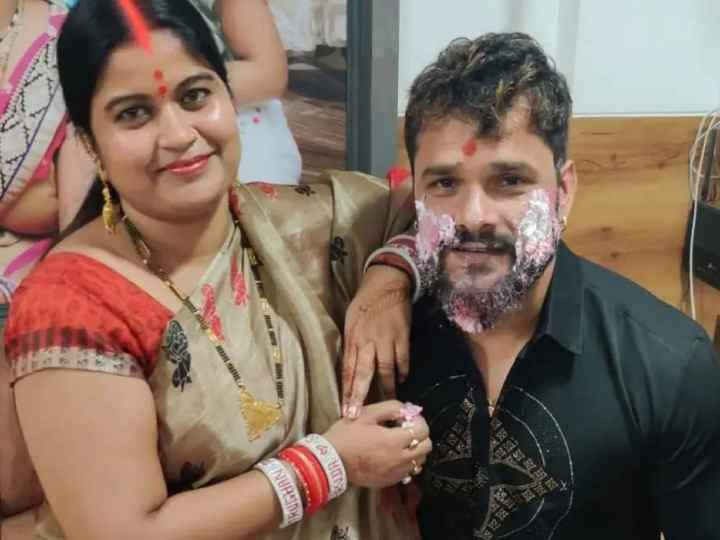 Bhojpuri Star Khesari Lal Yadav is afraid of his wife Chanda Devi actor Bigg boss 13 funny moment Bhojpuri News: क्या अपनी पत्नी से खौफ खाते हैं Khesari Lal Yadav, बीवी चंदा से जुड़ी दहशत की कहानी एक्टर की जुबानी