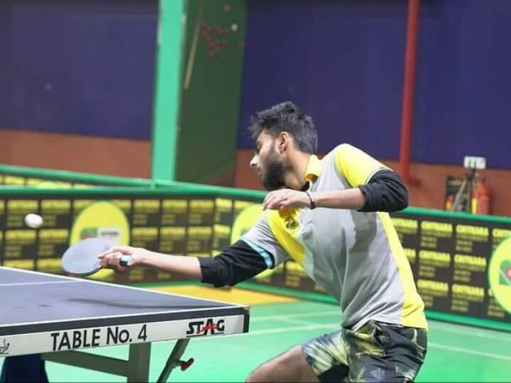 Indore Khelo India Youth Games table tennis player saumyadeep sarkar want to make record ann Khelo India Youth Games: 6 साल की उम्र से टेबल टेनिस खेल रहे सौम्यदीप सरकार, पिंग पोंग बॉल से प्रेरणा लेकर पूरा कर रहे सपना