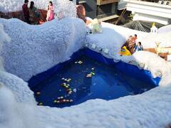 In Pics: ऋषभ विहार के दिगंबर जैन मंदिर में सजा है अष्टापद कैलाश पर्वत, देखें तस्वीरें