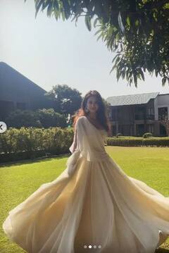 Disha Patani: ਦਿਸ਼ਾ ਪਟਨੀ ਵ੍ਹਾਈਟ ਲਹਿੰਗਾ ਵਿੱਚ ਚੁਰਾਈ ਸਾਰੀ ਲਾਈਮਲਾਈਟ, ਦਿੱਤੇ ਕਿਲਰ ਪੋਜ਼