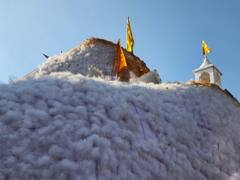 In Pics: ऋषभ विहार के दिगंबर जैन मंदिर में सजा है अष्टापद कैलाश पर्वत, देखें तस्वीरें