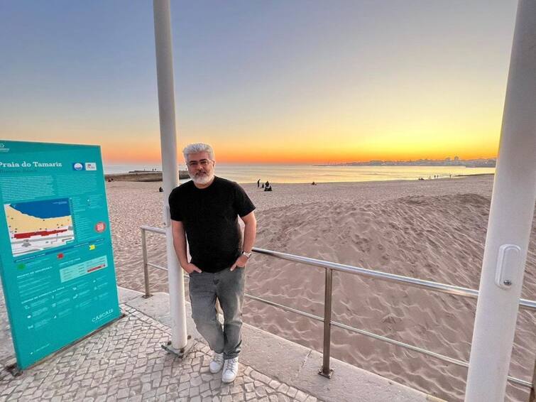 Shalini shares pictures of Ajith kumar vacation photos goes viral Ajith: குடும்பத்துடன் வகேஷன்... ஷாலினி பகிர்ந்த அஜித்தின் அட்டகாசமான புகைப்படங்கள்!